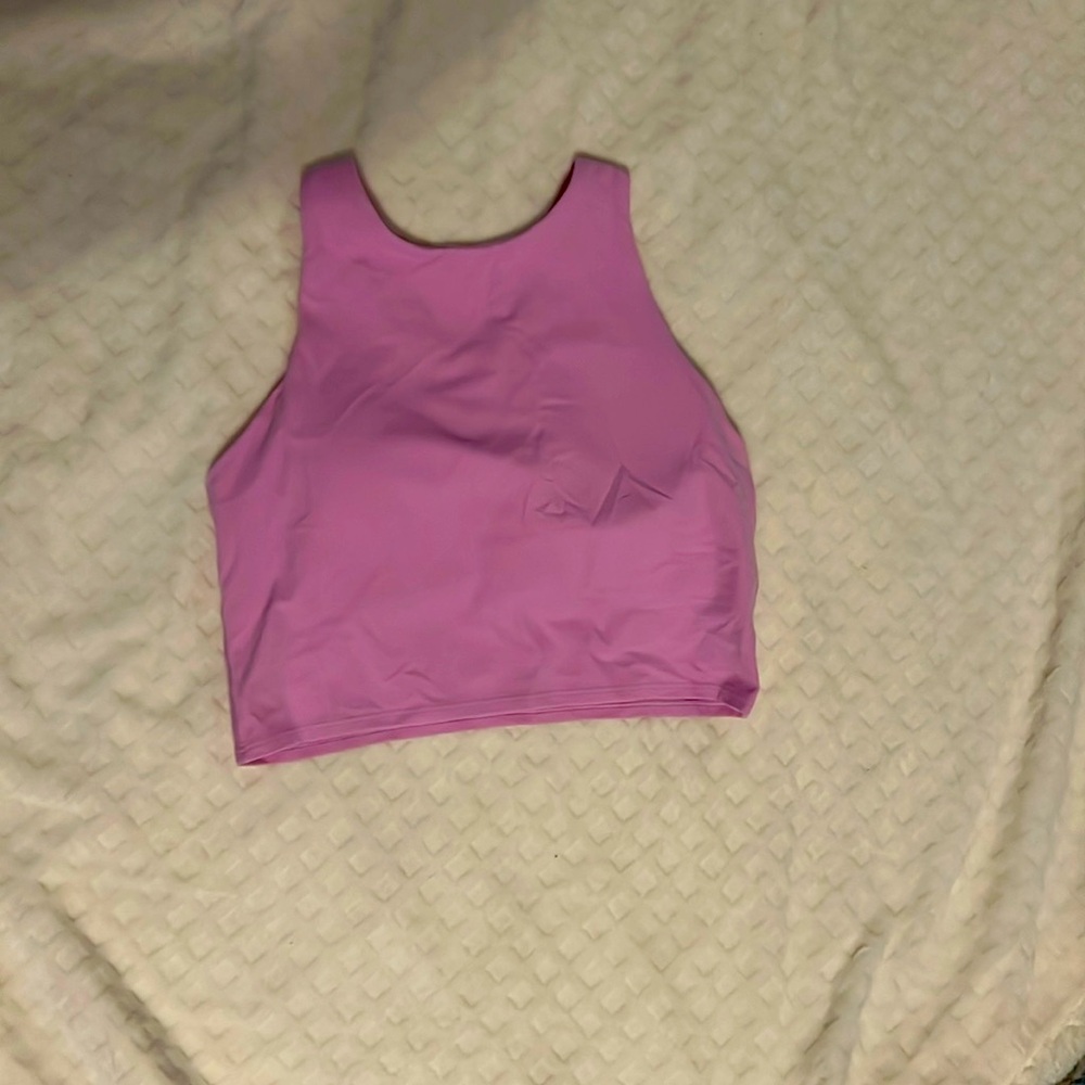 Athletes size small exercise top